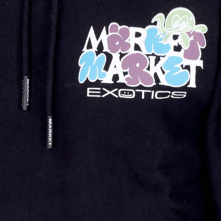 MARKET-Felpa-Cappuccio-Uomo-Market-Exotic-Automobile-Hoodie-Black-da-uomo