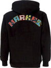 MARKET-Felpa-Cappuccio-Uomo-Mosaic-Hoodie-X-Smiley-Black-da-uomo