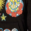 MARKET-Felpa-Cappuccio-Uomo-Mosaic-Hoodie-X-Smiley-Black-da-uomo