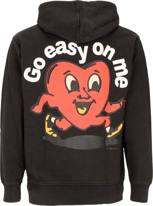 MARKET-Felpa-Cappuccio-Uomo-V-day-Fragile-Hoodie-Washed-Black-da-uomo