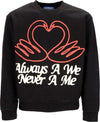 MARKET-Felpa-Girocollo-Uomo-Always-We-Crewneck-Vintage-Black-da-uomo