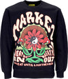 MARKET-Felpa-Girocollo-Uomo-Breathwork-Crewneck-Sweatshirt-Black-da-uomo