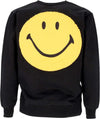 MARKET-Felpa-Girocollo-Uomo-Smiley-Vintage-Wash-Crewneck-X-Smiley-Washed-Black-da-uomo