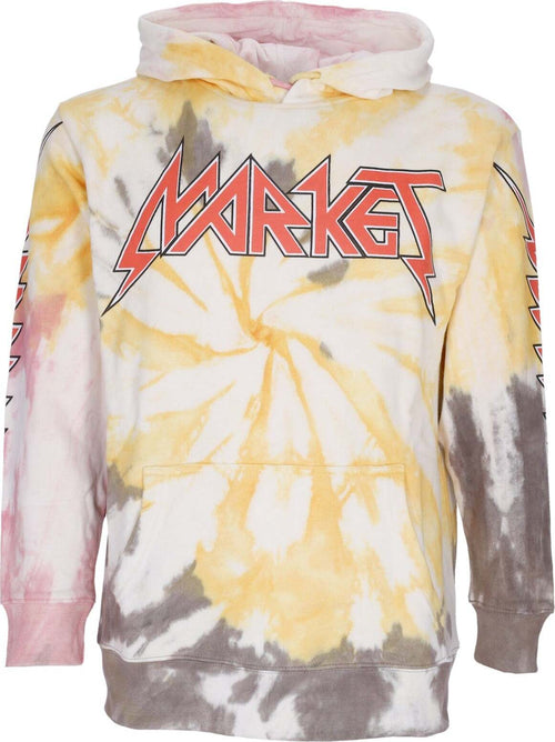MARKET-Felpa-Leggera-Cappuccio-Uomo-Iron-Market-Tie-dye-Hoodie-X-Smiley-Tie-Dye-da-uomo
