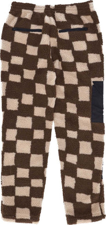 MARKET-Orsetto-Uomo-Chess-Club-Jacquard-Sherpa-Pants-Brown-da-uomo