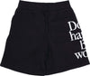 MARKET-Pantalone-Corto-Tuta-Felpato-Uomo-Don't-Happy-Be-Worry-Sweatshorts-X-Smiley-Black-da-uomo