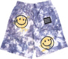 MARKET-Pantalone-Corto-Tuta-Felpato-Uomo-Sun-Dye-Sweatshorts-X-Smiley-Yellow/blue-Tie-Dye-da-uomo