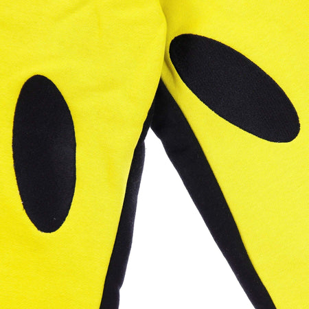 MARKET-Pantalone-Tuta-Felpato-Uomo-Big-Smiley-Sweatpants-Black/yellow-da-uomo