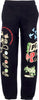 MARKET-Pantalone-Tuta-Felpato-Uomo-Peace-and-Power-Sweatpants-Black-da-uomo