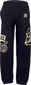 MARKET-Pantalone-Tuta-Felpato-Uomo-Peace-and-Power-Sweatpants-Black-da-uomo