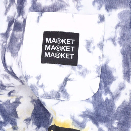 MARKET-Pantalone-Tuta-Felpato-Uomo-Sun-Dye-Sweatpants-X-Smiley-Yellow/blue-Tie-Dye-da-uomo