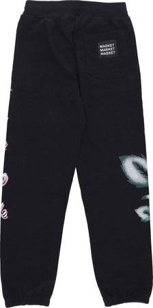 MARKET-Pantalone-Tuta-Felpato-Uomo-Thank-You-Rose-Sweatpants-Black-da-uomo