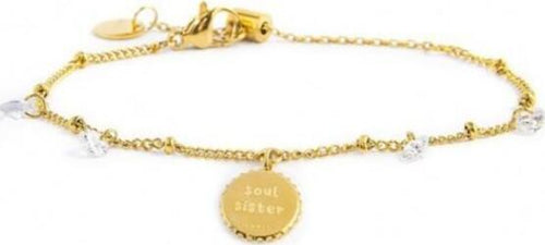 Marlù---BRACCIALE-CATENA-CON-CRISTALLI-E-SFERE-PENDENTE-INFINITO-CRISTALLI-BIANCHI-PVD-ORO