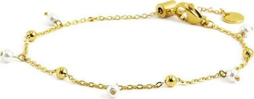 Marlù---BRACCIALE-CON-SFERE-E-PERLE-PENDENTI-CATENA-PVD-ORO