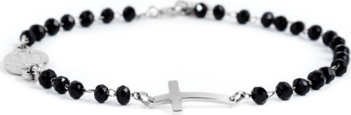 Marlù---BRACCIALE-CRISTALLI-NERI-ROSARIO