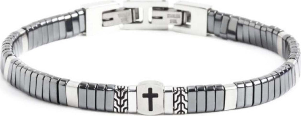 Marlù---BRACCIALE-EMATITE-CON-CROCE