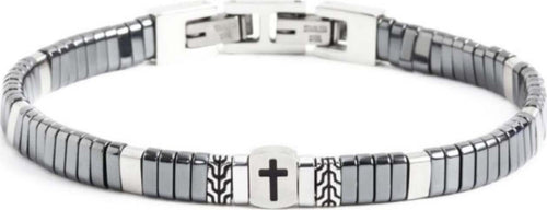 Marlù---BRACCIALE-EMATITE-CON-CROCE