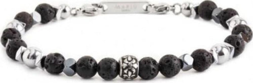 Marlù---Bracciale-sfere-pietra-lavica-ed-ematite