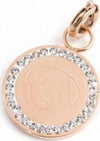 Marlù---CHARM-CON-CANE-E-CRISTALLI-PVD-ROSE'