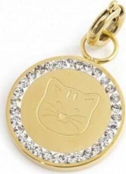 Marlù---CHARM-CON-GATTO-E-CRISTALLI-PVD-ORO