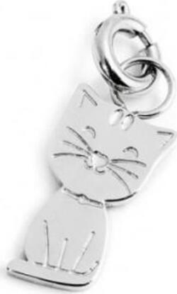 Marlù---CHARM-GATTO-ACCIAIO