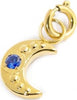 Marlù---CHARM-LUNA-CON-ZIRCONE-BLU-PVD-ORO