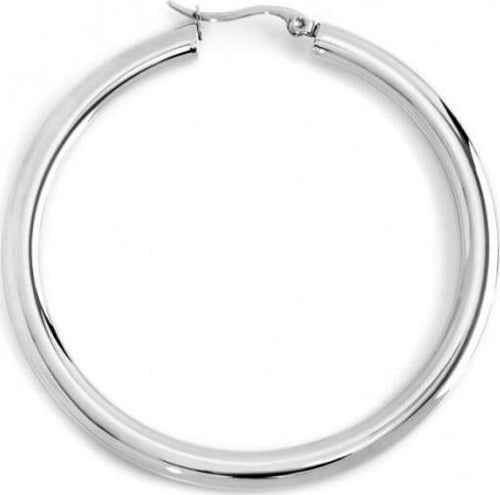 Marlù---MONO-ORECCHINO-ACCIAIO-CERCHIO-DIAMETRO-6CM