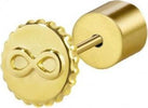 Marlù---ORECCHINO-A-LOBO-CON-SIMBOLO-INFINITO-PVD-ORO