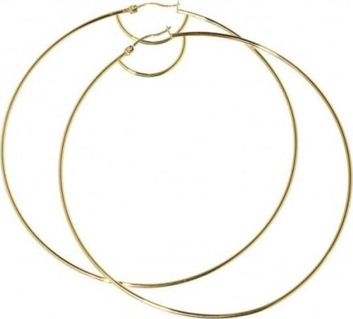 Marlù---ORECCHINO-CERCHIO-85-MM-PVD-ORO