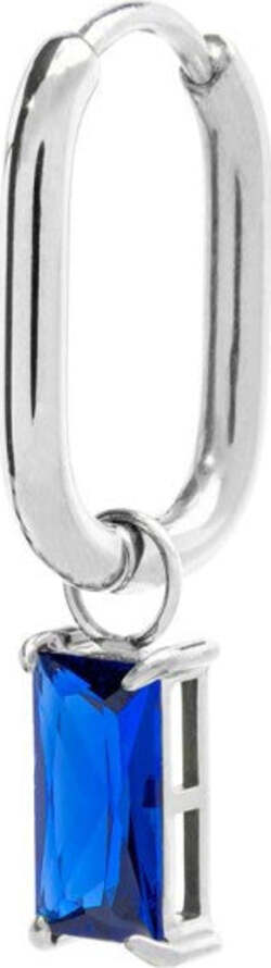 Marlù---Orecchino-ovale-con-zircone-baguette