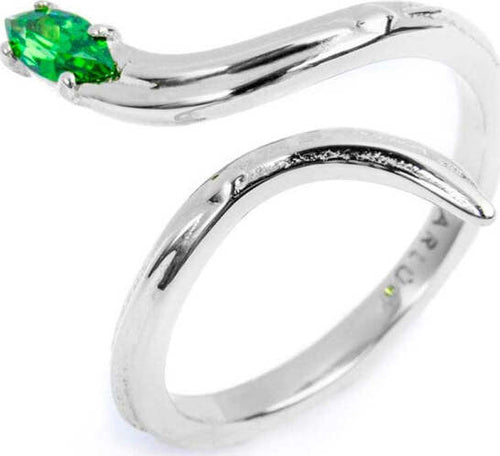 Marlù-Anello-serpente-con-zircone