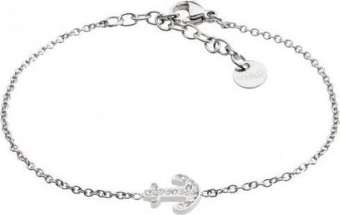 Marlù-BRACCIALE-ACCIAIO-ANCORA-CON-STRASS