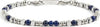 Marlù-BRACCIALE-ACCIAIO-PIETRE-LAPIS-ED-EMATITE