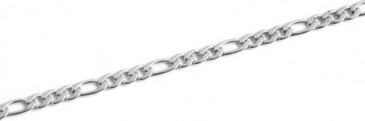 Marlù-BRACCIALE-CATENA-FIGARO-ACCIAIO
