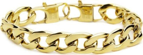 Marlù--Bracciale-Catena-Grumetta-Pvd-Oro
