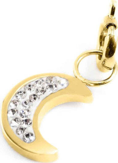 Marlù-CHARM-ORO-PVD-STRASS-BIANCHI-LUNA
