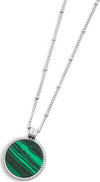 Marlù-Collana-catena-grumetta-con-piastrina-tonda-pendente