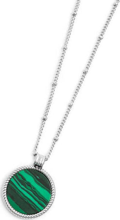 Marlù-Collana-catena-grumetta-con-piastrina-tonda-pendente