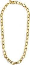 Marlù--Collana-Catena-Maglia-Larga-Con-Texture-E-Liscia-Pvd-Oro
