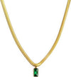 Marlù-Collana-catena-snake-cristallo-baguette-centrale