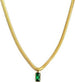 Marlù-Collana-catena-snake-cristallo-baguette-centrale