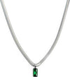 Marlù-Collana-catena-snake-cristallo-baguette-centrale