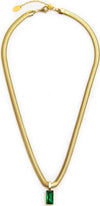 Marlù-Collana-catena-snake-cristallo-baguette-centrale