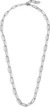 Marlù-COLLANA-CON-CATENA-A-MAGLIA-LARGA-ACCIAIO