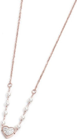Marlù-Collana-Cuore-Con-Cristalli-Pvd-Rosè