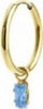MARLù-ORECCHINO-A-CERCHIO-CON-CRISTALLO-BAGUETTE-ACQUAMARINA-PENDENTE-PVD-ORO