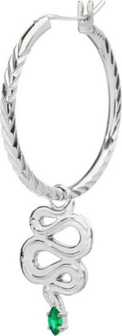 Marlù-Orecchino-a-cerchio-serpente-con-zircone