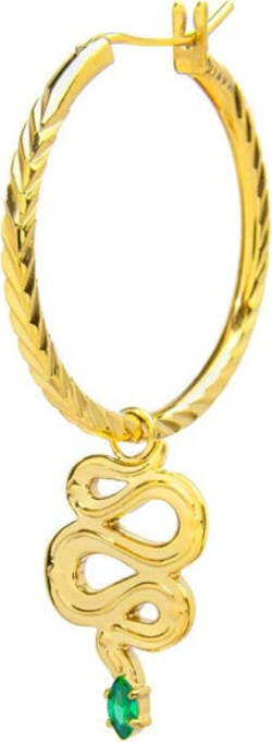 Marlù-Orecchino-a-cerchio-serpente-con-zircone