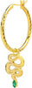 Marlù-Orecchino-a-cerchio-serpente-con-zircone