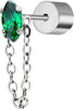 Marlù-Orecchino-a-lobo-con-zircone-e-catena-cross